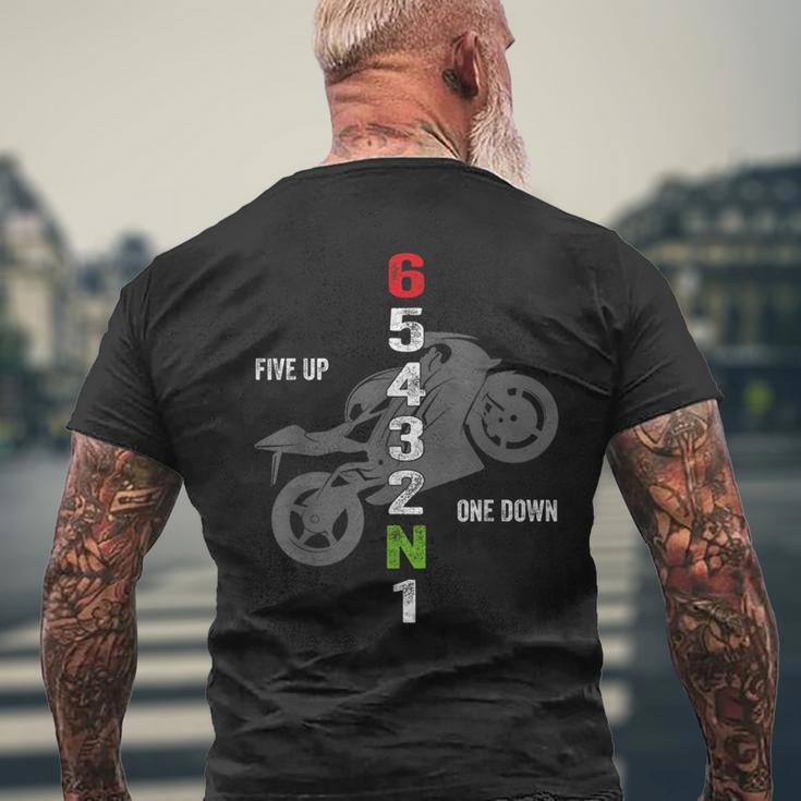 Motorcycle Gear Up Down - Camiseta de manga corta con estampado