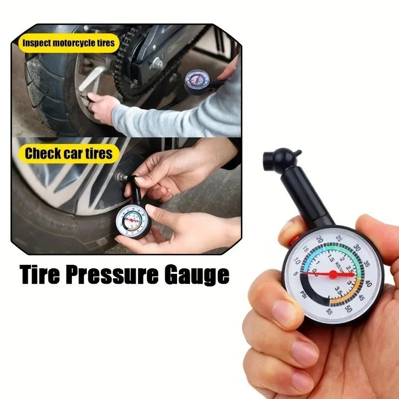 Tyre Pressure Gauge - Manómetro de Alta Precisión para Neumáticos
