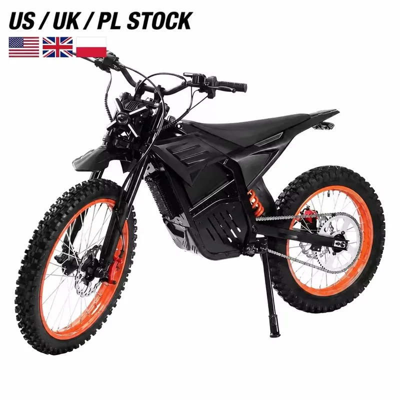 Motorcycle Gear Usa - STROVAN 72V 2000W QS Motocicleta Eléctrica