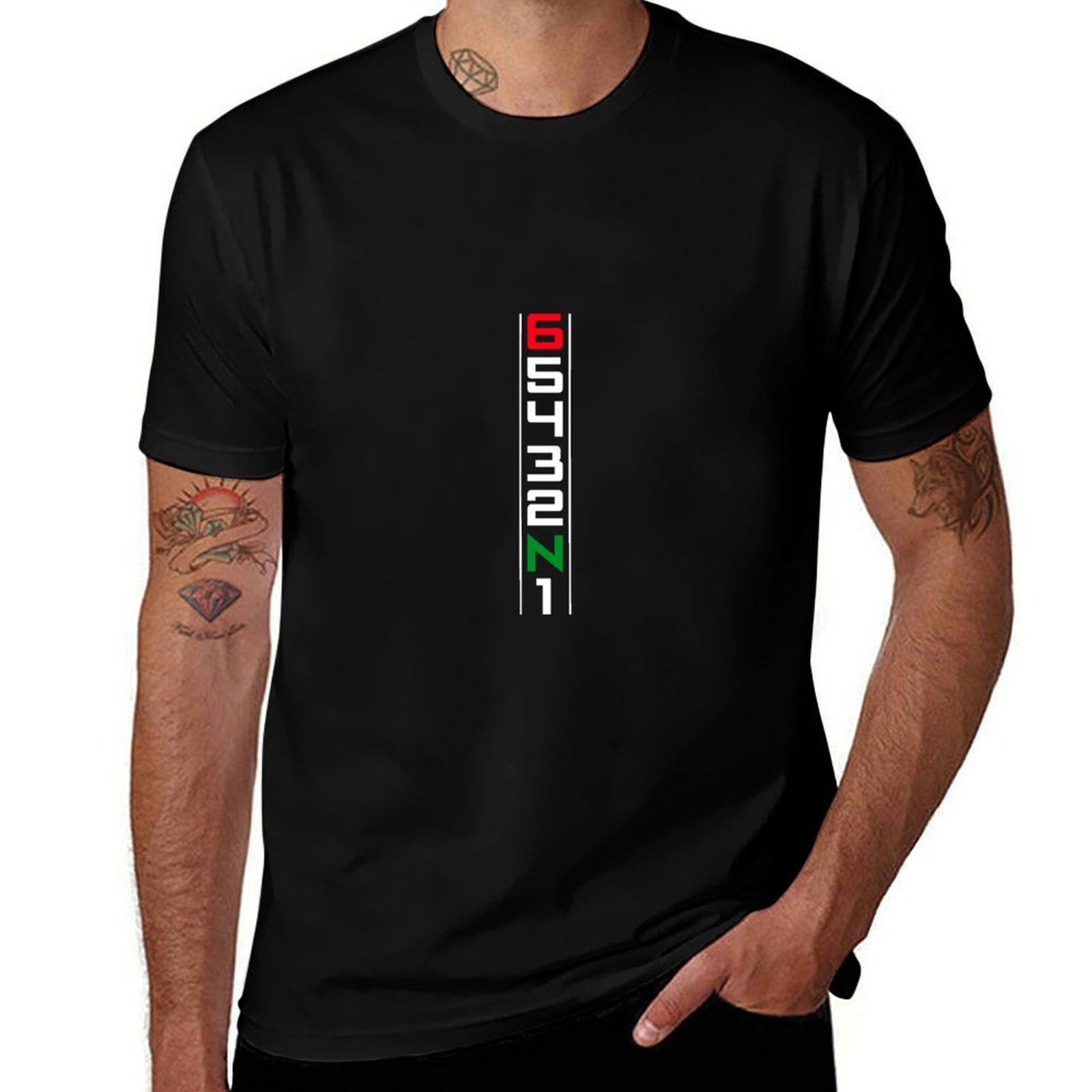 Motorcycle Gear Up Down - Camiseta Deportiva de Alta Elasticidad con