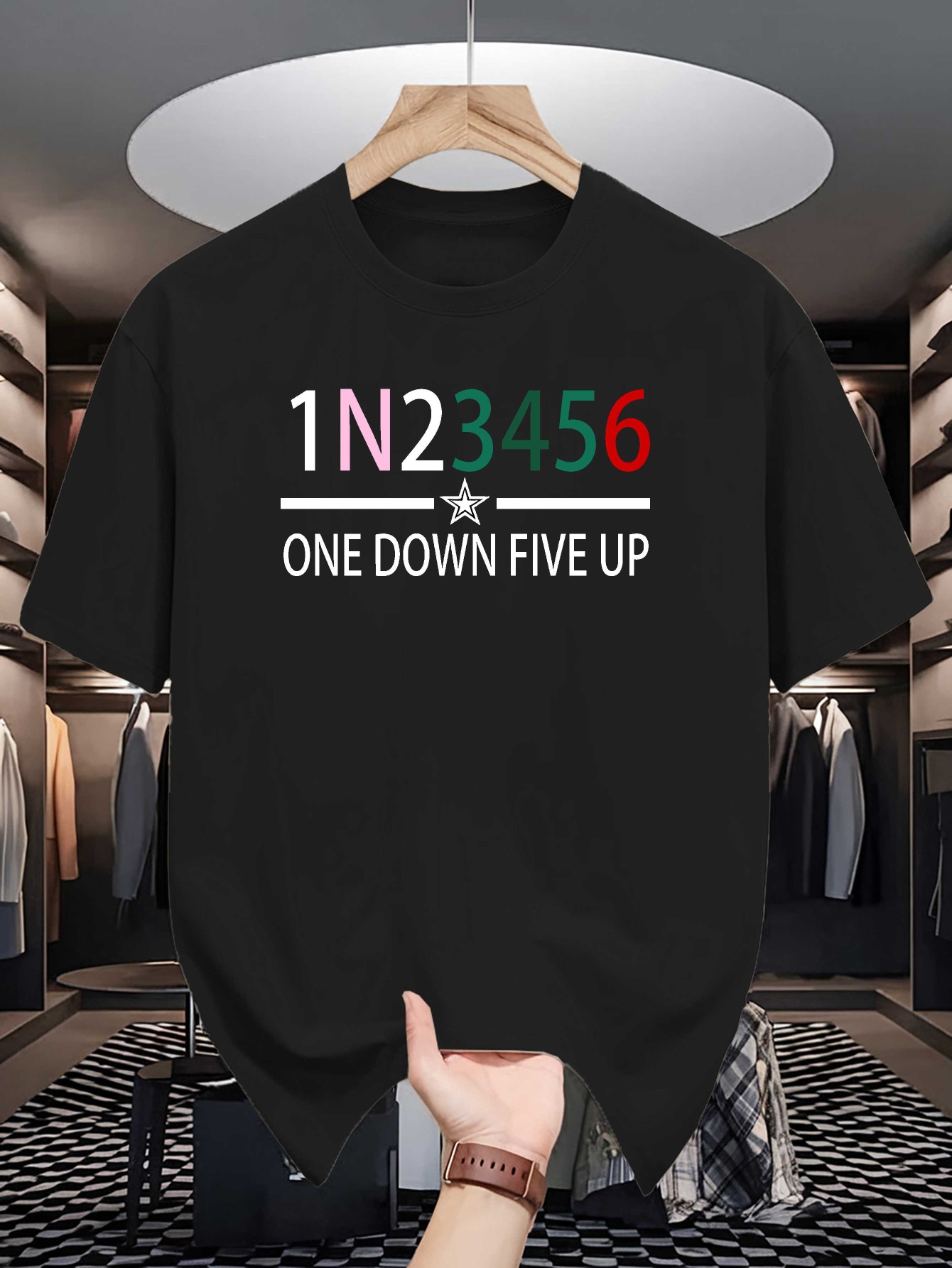 Motorcycle Gear Up Down - Camiseta gráfica para hombre con estampado