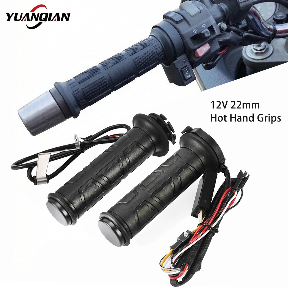 Handlebar Grip Heated - Empuñaduras Calefactables de 12V y 22mm