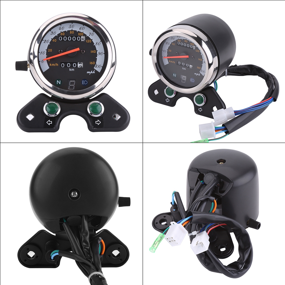 Velocímetro Universal para mot - Motorcycle Gear Display reseña y precio