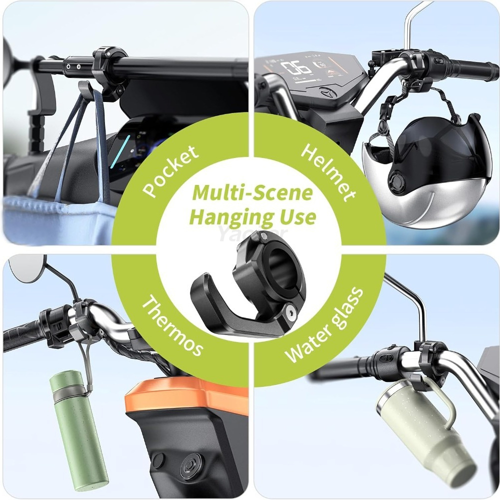 Gancho de aleación de aluminio - Motorcycle Gear Wall Mount reseña y precio