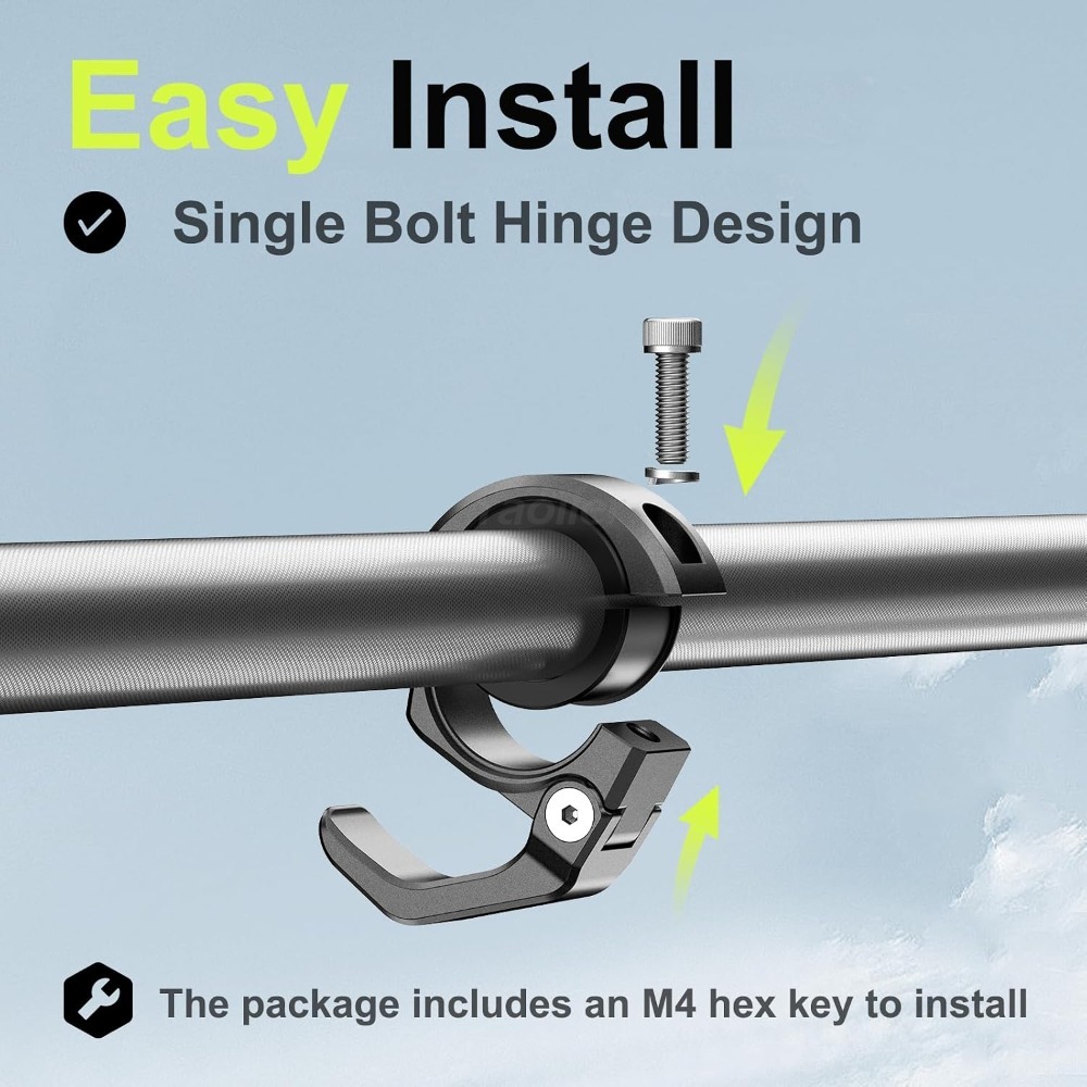 Gancho de aleación de aluminio - Motorcycle Gear Wall Mount reseña y precio