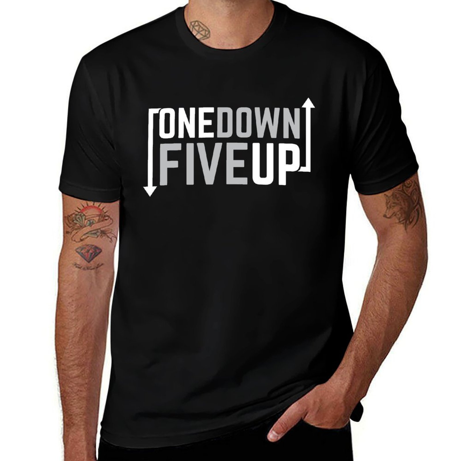 Camiseta de manga corta con es - Motorcycle Gear Up Down reseña y precio