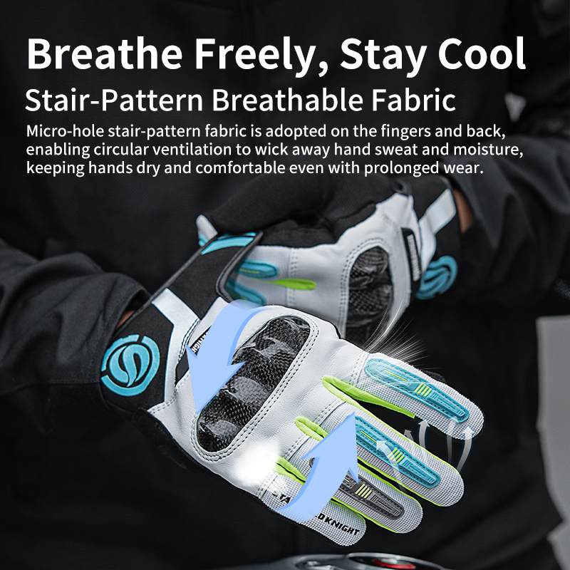 Guantes de Motocicleta de Fibr - Motorcycle Gear Up reseña y precio