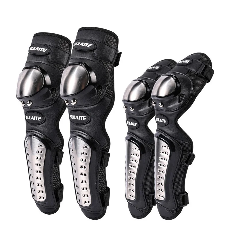 4 unids/set rodillera de motoc - Motorcycle Gear Sale reseña y precio
