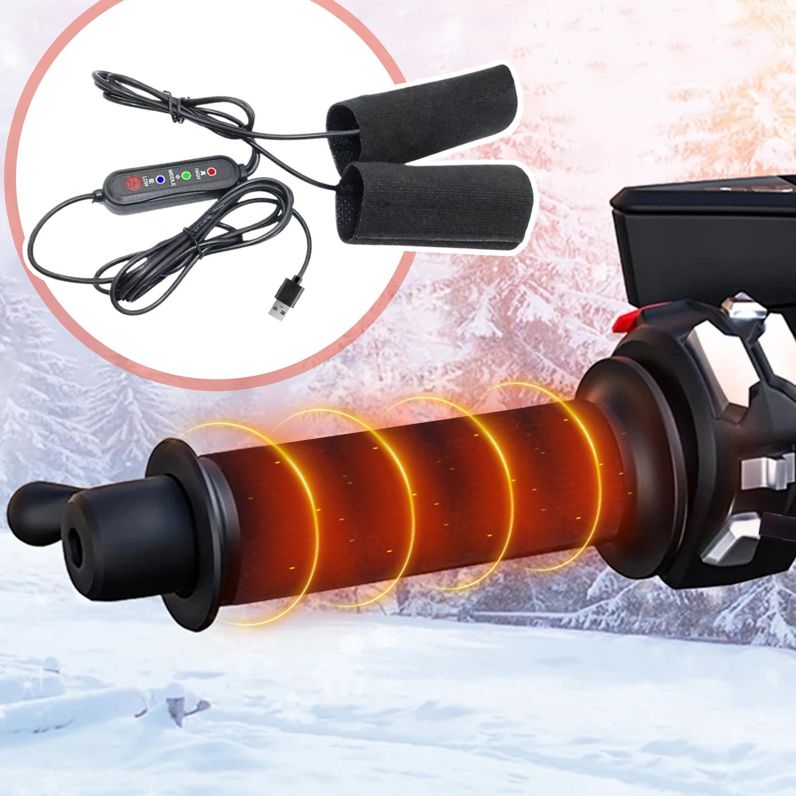 Empuñaduras de motocicleta con - Handlebar Grip Heated reseña y precio