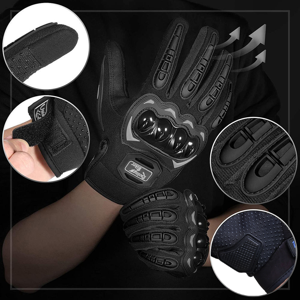 Guantes de Motociclismo con Pr - Motorcycle Gear Up reseña y precio