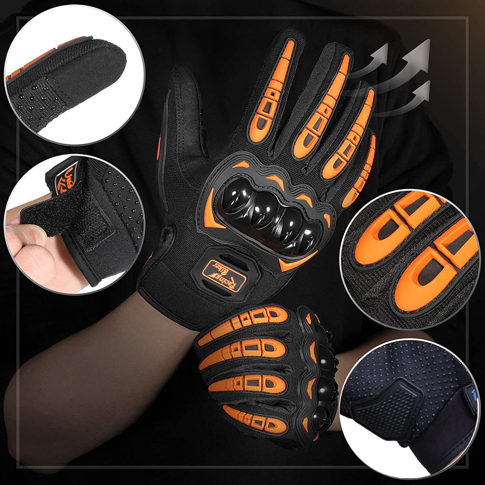 Guantes de Motociclismo con Pr - Motorcycle Gear Up reseña y precio