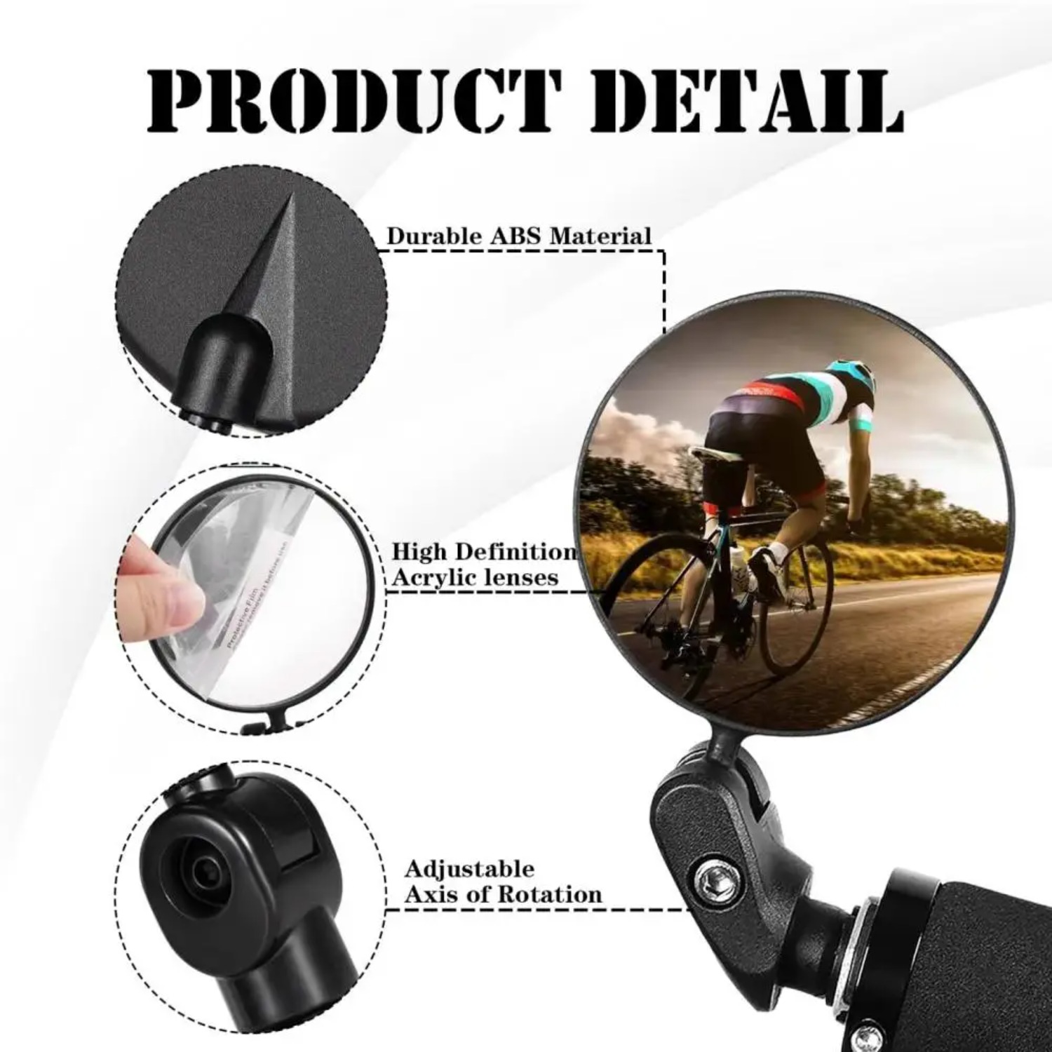 2 Espejos Retrovisores para Bi - Mirror Extender Bar reseña y precio