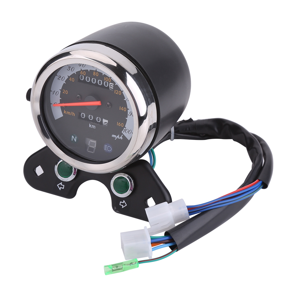 Velocímetro Universal para mot - Motorcycle Gear Display reseña y precio