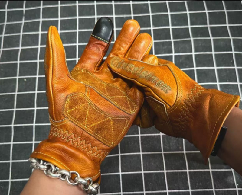 Guantes de motocicleta Retro d - Motorcycle Gear Up reseña y precio