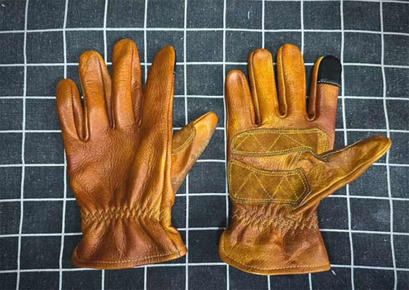 Guantes de motocicleta Retro d - Motorcycle Gear Up reseña y precio
