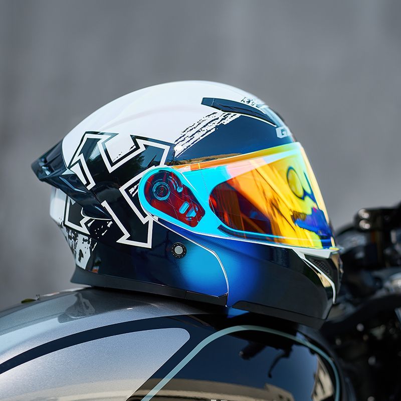 Cascos integrales aprobados po - Motorcycle Gear Up reseña y precio