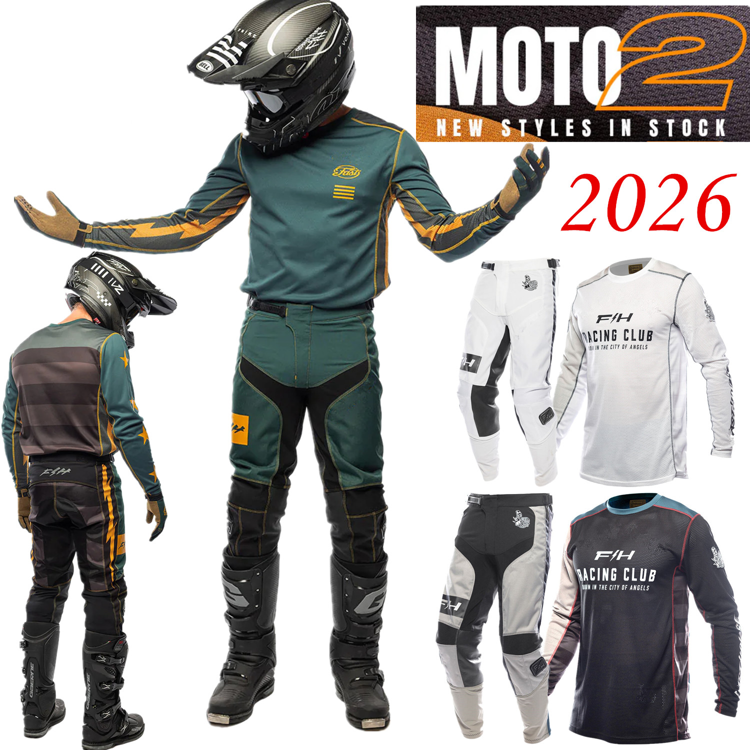 2026 FH MX Kit todoterreno con - Motorcycle Gear Sale reseña y precio