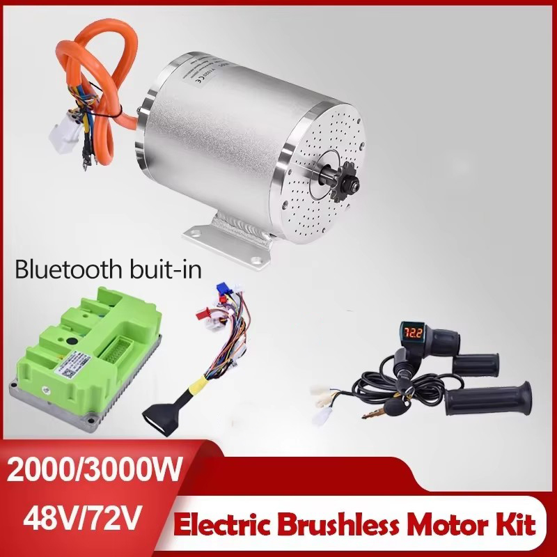Motor eléctrico sin escobillas - Motorcycle Gear Hub reseña y precio