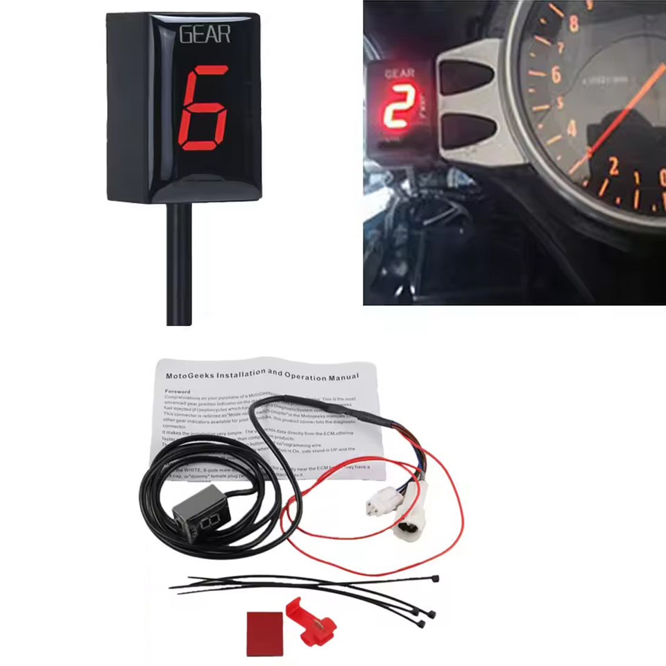 Para Triumph Tiger 800 sin ABS - Motorcycle Gear Display reseña y precio